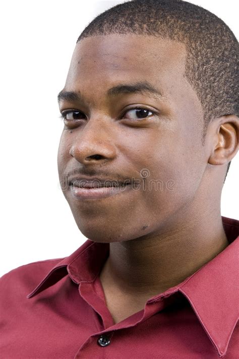 African American Male Model Stock Photo Image Of Chin Portrait 3408086