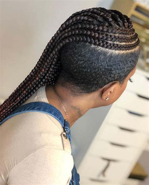 43 Badass Braids With Shaved Sides For Women Stayglam