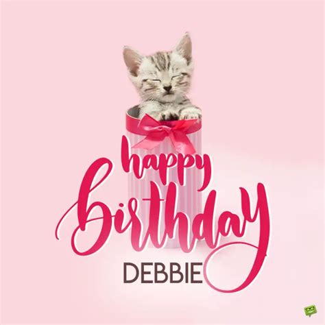 Happy Birthday Debbiedeborah Images And Wishes