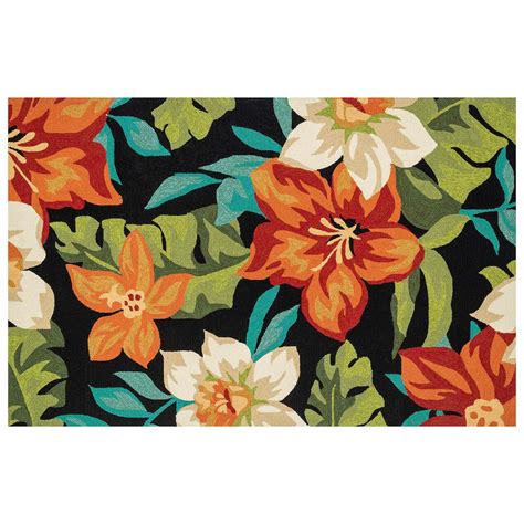 Rugs of different colours and prints will be the accessory that will make a. E104 Tropical Floral Rug- 5x7 ft | At Home