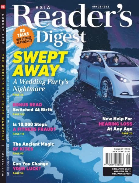 Readers Digest Asia August 2022 Download