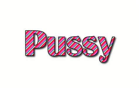 Pussy Logo Free Name Design Tool From Flaming Text