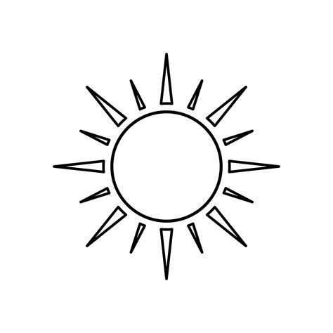 Sun Sun Ray Icon Png Transparent 9664307 Png