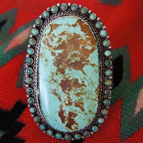 Navajo/Pueblo Cerrillos Turquoise Bracelet | Turquoise, Turquoise bracelet, Turquoise jewelry
