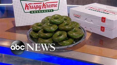 How does the krispy kreme rewards program work? Krispy Kreme celebrates St. Patrick's Day l GMA - YouTube
