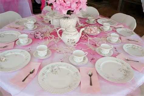 20 Tea Party Table Set Up Pimphomee