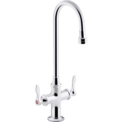Home > bathroom > bathroom faucets > sink faucets inspired by vintage metalwork, worth faucets combine bold facets and intricate detailing for an industrial chic look. KOHLER Monoblock Triton Bowe 1.0 GPM 2-Handle Single Hole ...