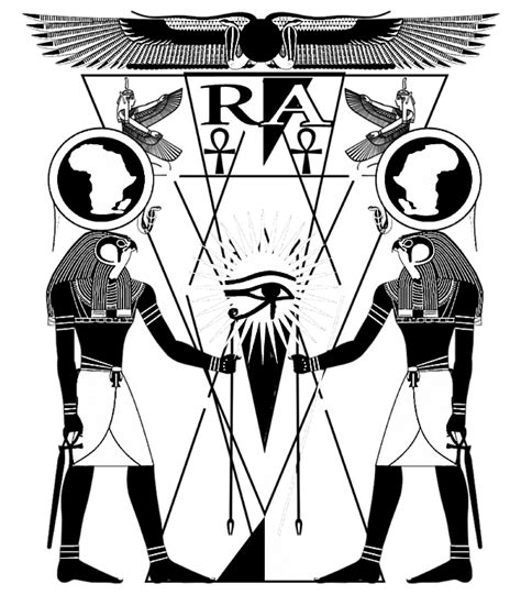 Egyptian Sun God Raamen Ra Sacred Geometry Greeting Card For Sale By