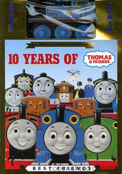 Thomas And Friends 10 Years Of Thomas And Friends With Toy Train Dvd