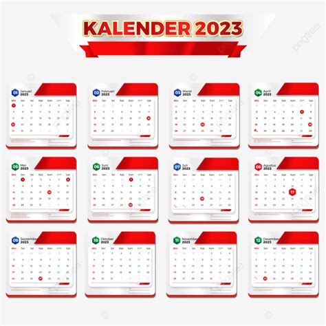 Kalender 2023 Lengkap Dengan Tanggal Merah Dan Libur Nasional Photos