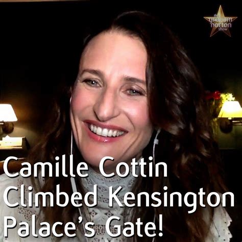 Camille Cottin Climbed Kensington Palace Shouting Harry The Graham Norton Show Camille