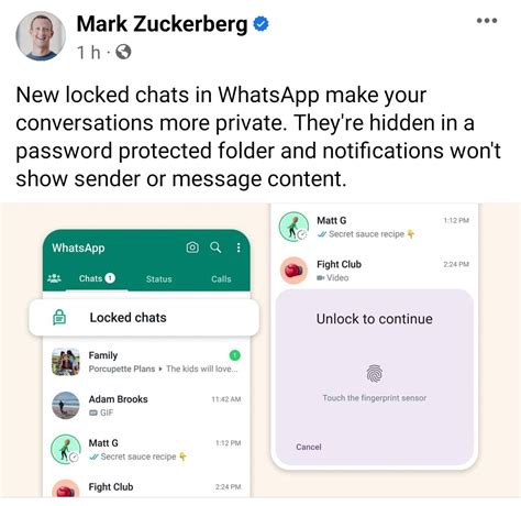Now You Can Lock Chats In Whatsapp Newswire