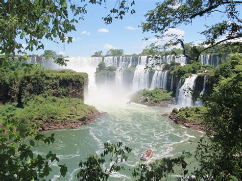 Puerto Iguazu Niagara Falls Brazil Landscape Natural Landmarks Outdoor Gallery Iguazu