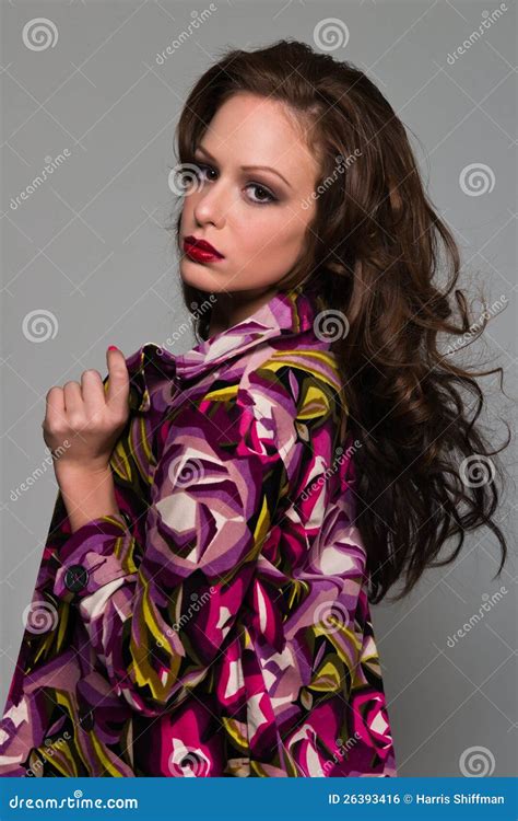 Brunette Stock Photo Image Of Gorgeous Female Girl