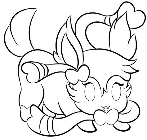 Sylveon Coloring Pages For Quick Easy Coloring Pages Coloring Pages