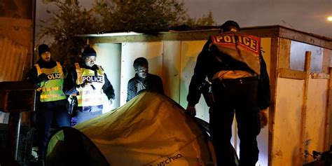 Paris Police Demolish Massive Migrant Camps As Officials Vow To Stop