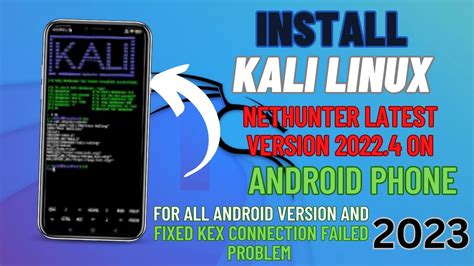 How To Install Kali Linux Nethunter On Android Device Install Kali