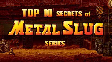 Top 10 Secrets Of Metal Slug Series Youtube