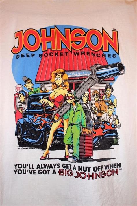Big Johnson T Shirts That Were In Every Touristy Surf And Souvenir Shop
