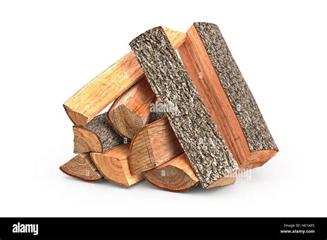 Firewood Stack Chopped Stock Photo Alamy