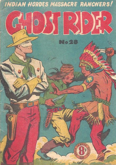 Ausreprints The Ghost Rider Atlas 1952 Series 28