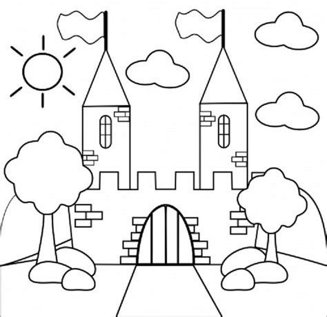 Star wars coloring pages han solo. Disney Princess Castle Coloring Pages | Ridders, Prinsessen