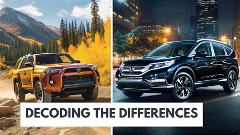 Suv Vs Crossover Decoding The Differences Lebada Motors