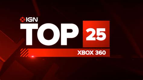 Igns Top 25 Xbox 360 Games Video Rundown 2012