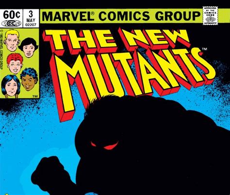 New Mutants 1983 3 Comic Issues Marvel