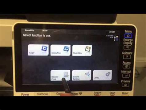 Download the latest drivers, manuals and software for your konica minolta device. Konica Minolta Bizhub - Secure Print & User Box - YouTube