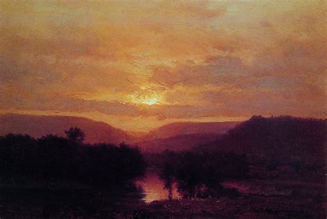 Sunset Painting George Innes Oil Paintings