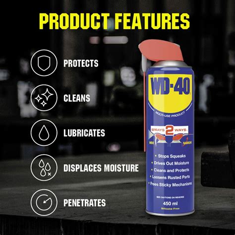 Wd 40 Multi Use Smart Straw Lubricant Penetrant Spray
