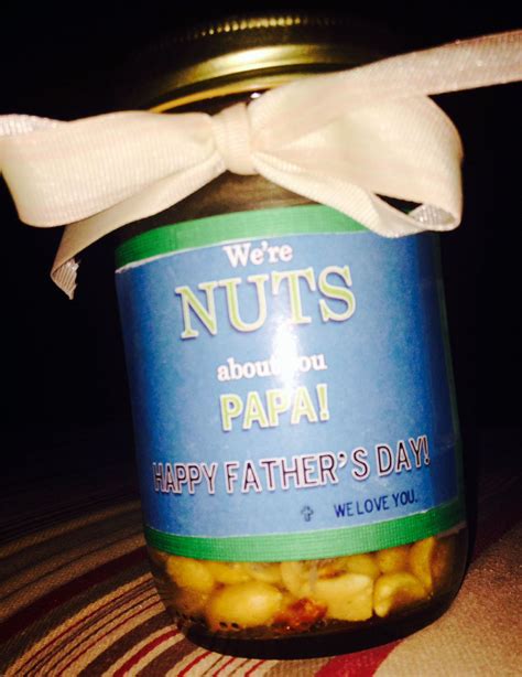 See the instructions as a springboard for your. " We're nuts about you" - Fathers Day gift for grandfather ...