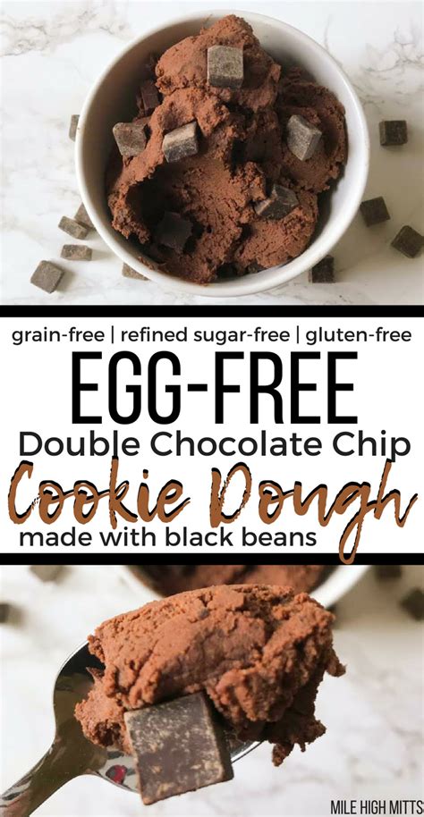 Fiber has weight loss superpowers: This egg-free Double Chocolate Chip Cookie Dough recipe is ...