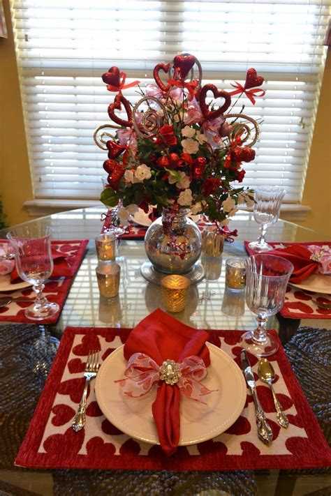 Kristens Creations Valentine Tablescape Valentines Day Tablescapes