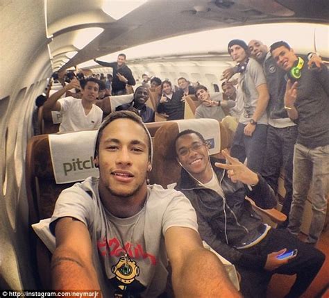 When neymar joined santos and succeeded as a youth footballer, he was paid a take a look at his rented mansion in paris! Brazil 2 Chile 1: Neymar and Robinho turn on the style despite moving pitch | Daily Mail Online