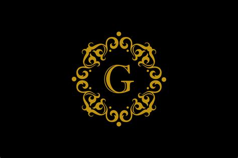 G Letter Gold Emblem Graphic By Nooryshopper · Creative Fabrica
