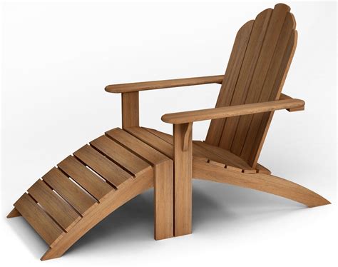 Adirondack Chair 3d Model Turbosquid 1592029