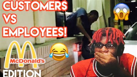 Customers vs Employees! McDonalds Edition Compilation! REACTION