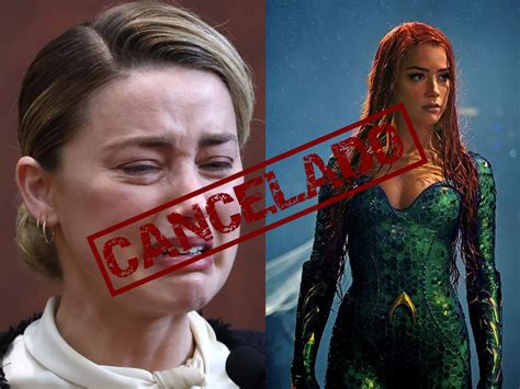 ¿warner Bros Quitará A Amber Heard De Aquaman 2 Explosión Comics