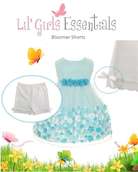Cute Modesty Bloomer Shorts For Your Little Girl To Wear Under