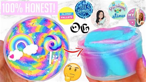 100 Honest Famous Underrated Slime Shop Review Youtube