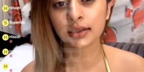 Ankita Dave Flaunting Her Big Tits Paid App Live