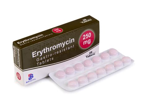 Bristol Laboratories Erythromycin