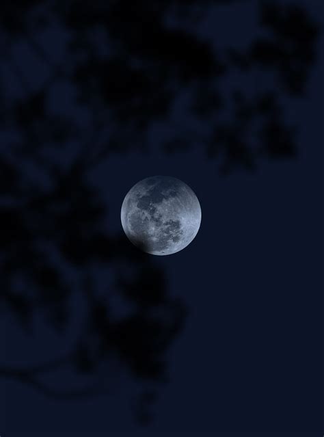 Moon Full Moon Night Darkness Hd Phone Wallpaper Peakpx