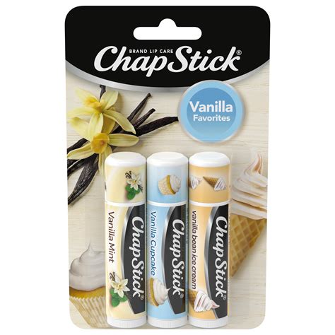 Chapstick Lip Balm Vanilla Favorites Shop Lip Balm Treatments At