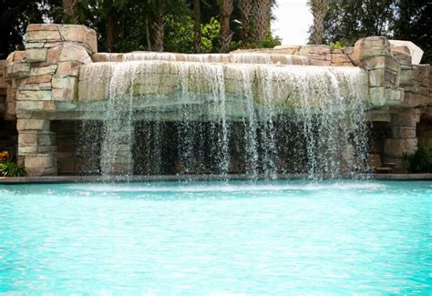80 Fabulous Swimming Pools With Waterfalls Pictures Home Stratosphere