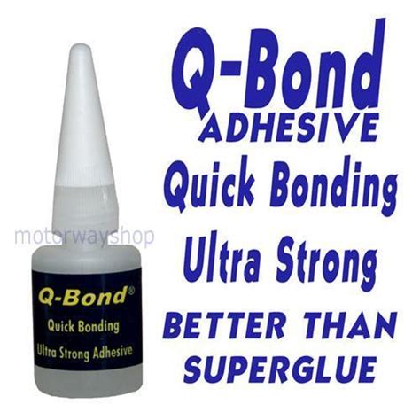 Q Bond Adhesive Super Glue Better Than Superglue Ultra Strong Q Bond