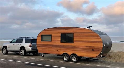 7 Gorgeous Hand Crafted Wooden Travel Trailers Rv Hive