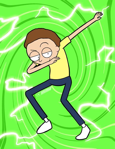 Morty Smith Doin' A Dab! by Chris-Vassilico on Newgrounds